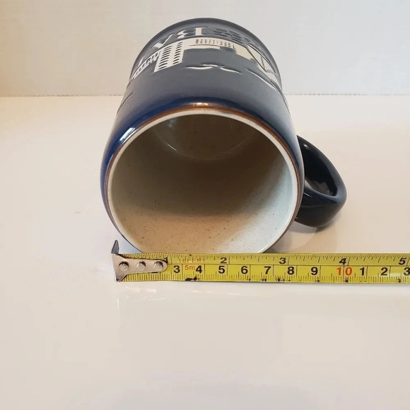 Vtg Baltimore Blue  Ceramic Gloss Glazed Coffee Mug. - Picture 8 of 9